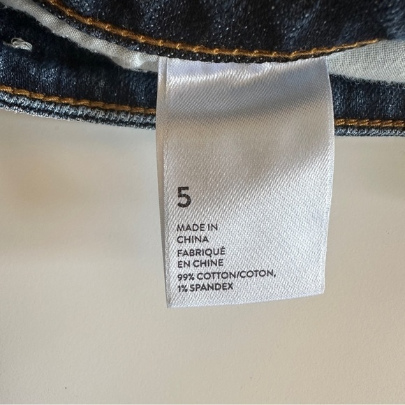 BP by Nordstrom Junior Distressed Denim Shorts SZ 5 - Picture 10 of 13